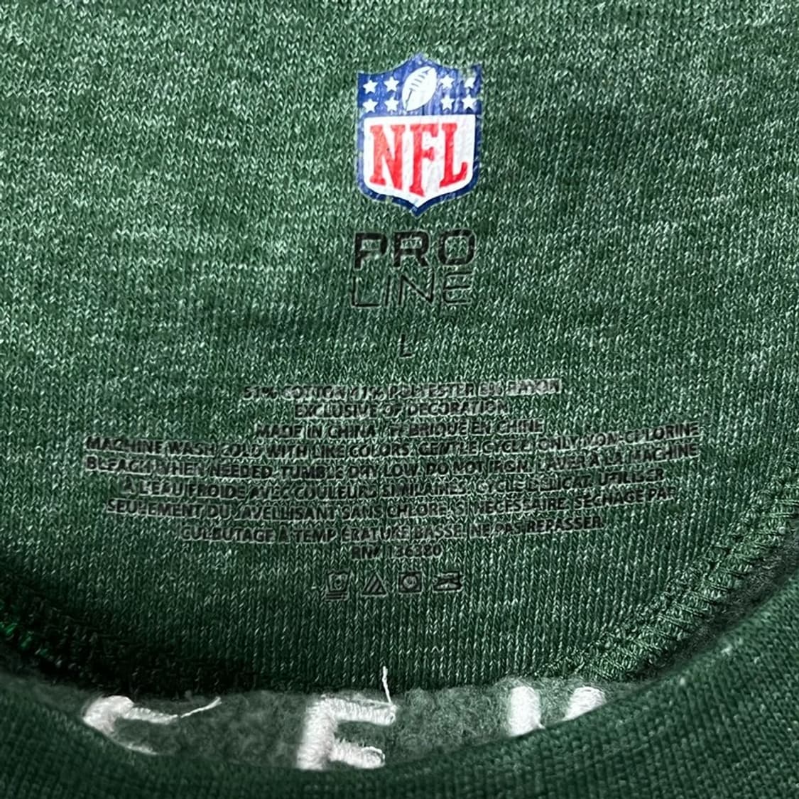 nfl 그린베이 패커스 자수 스웻셔츠 v0787 상품이미지5