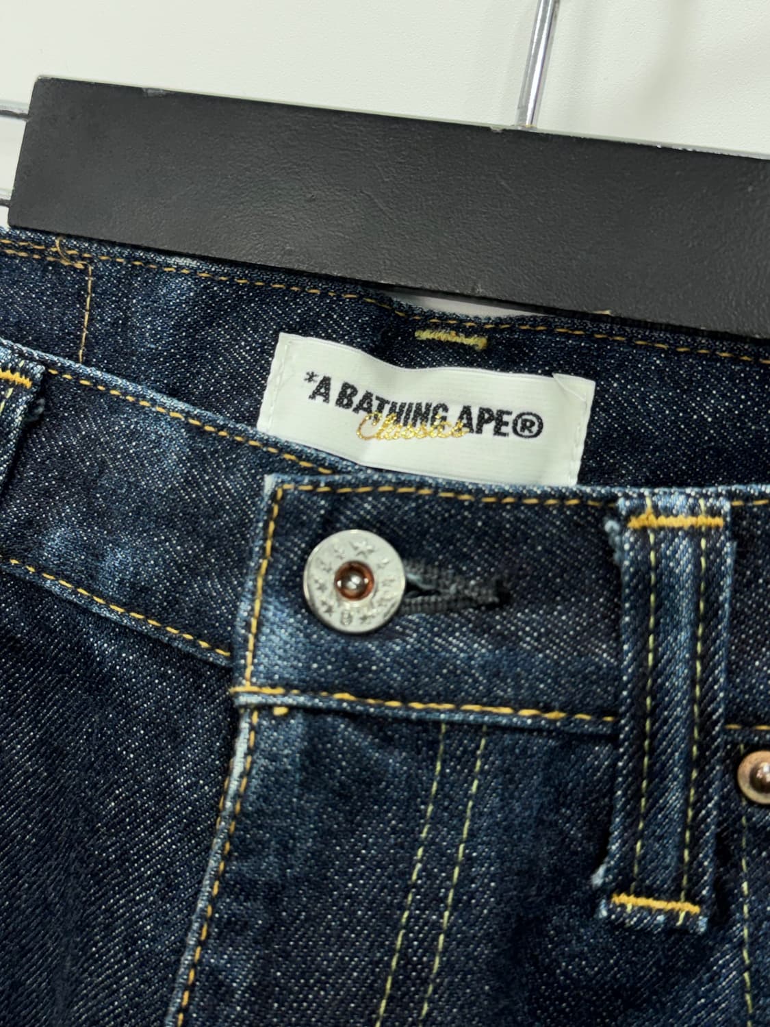 베이프OG 스타 자수데님 M 상품이미지5