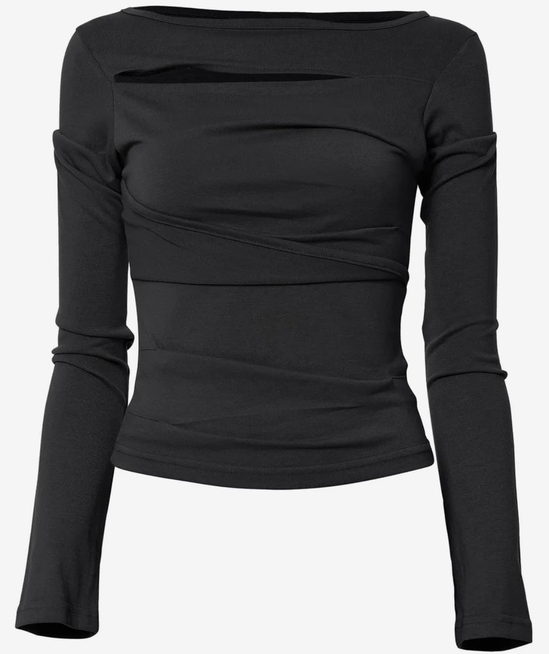 플레어업 롱슬리브 블랙  상품이미지1