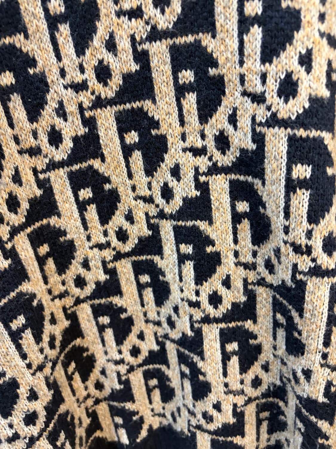 Dior All-Over Logo Jacquard Knit Sweater 상품이미지4