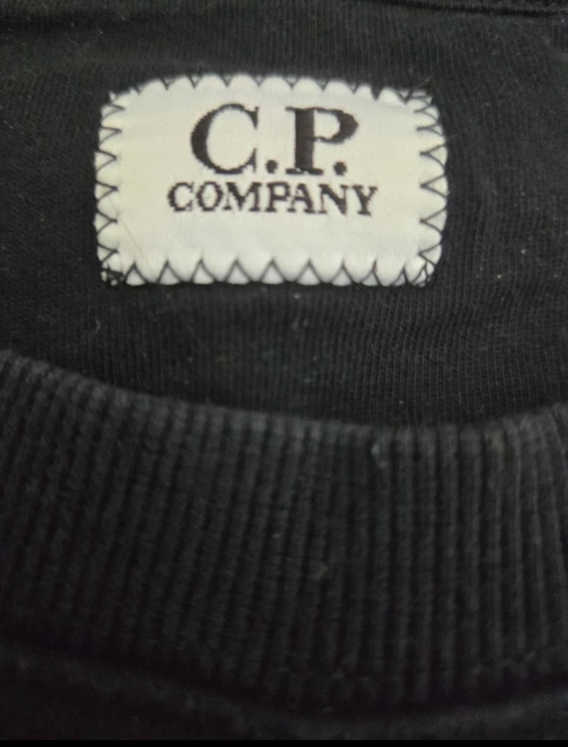 CP 맨투맨 블랙 M 상품이미지4