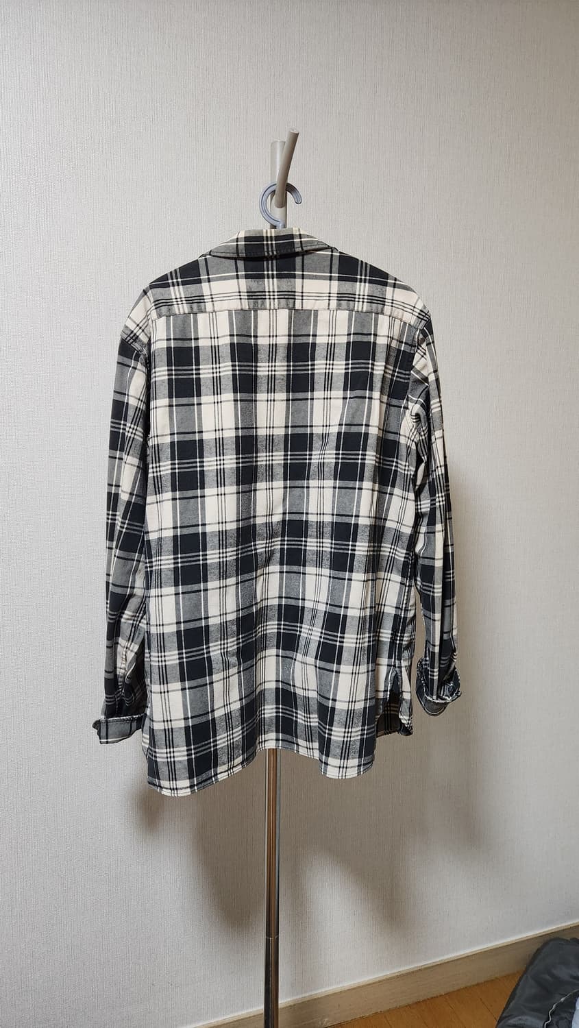 폴로 아우터형 체크셔츠 XL 상품이미지2