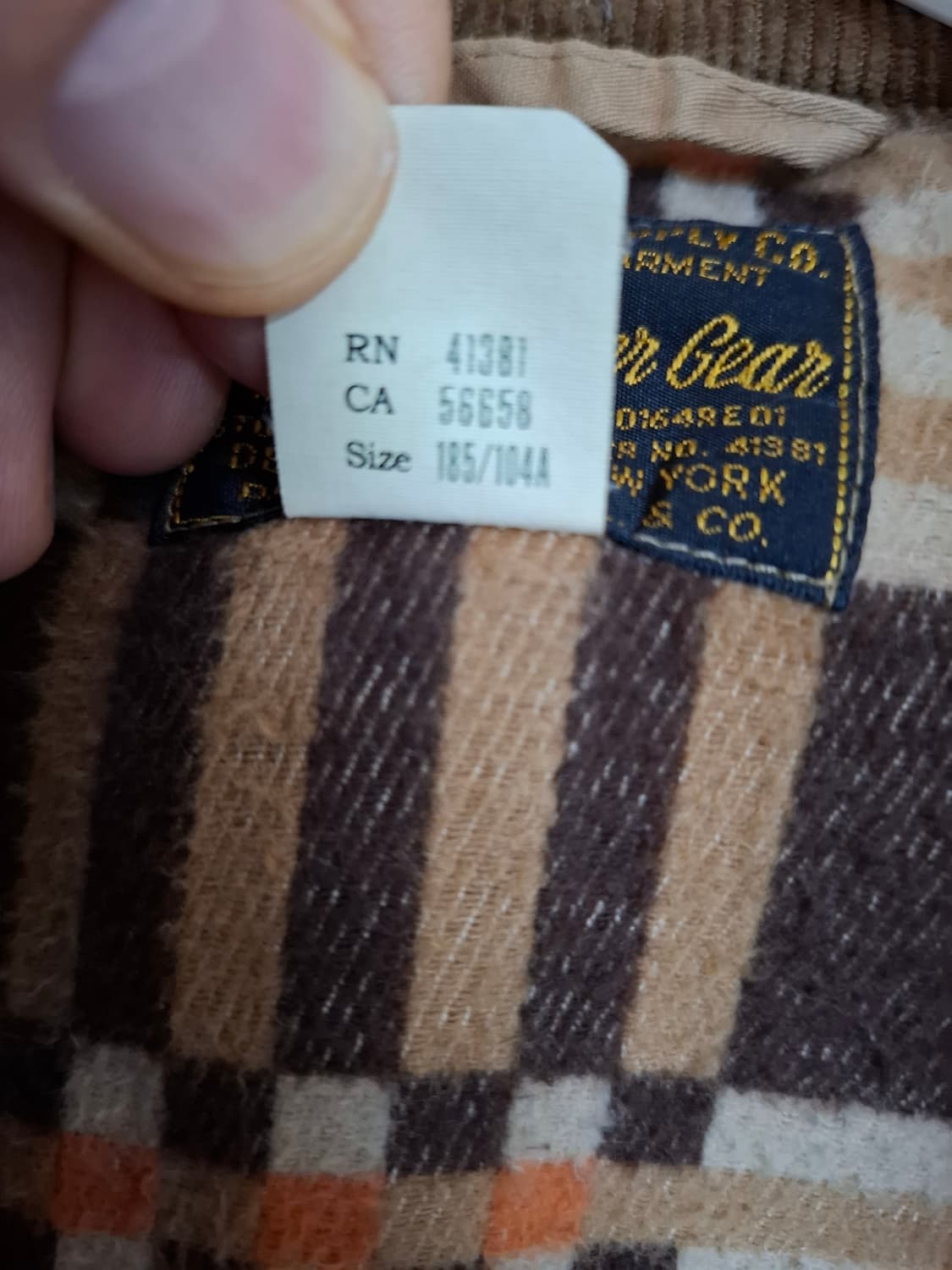 XL 더블알엘 레더 요크 패딩 퀼팅 자켓 상품이미지4