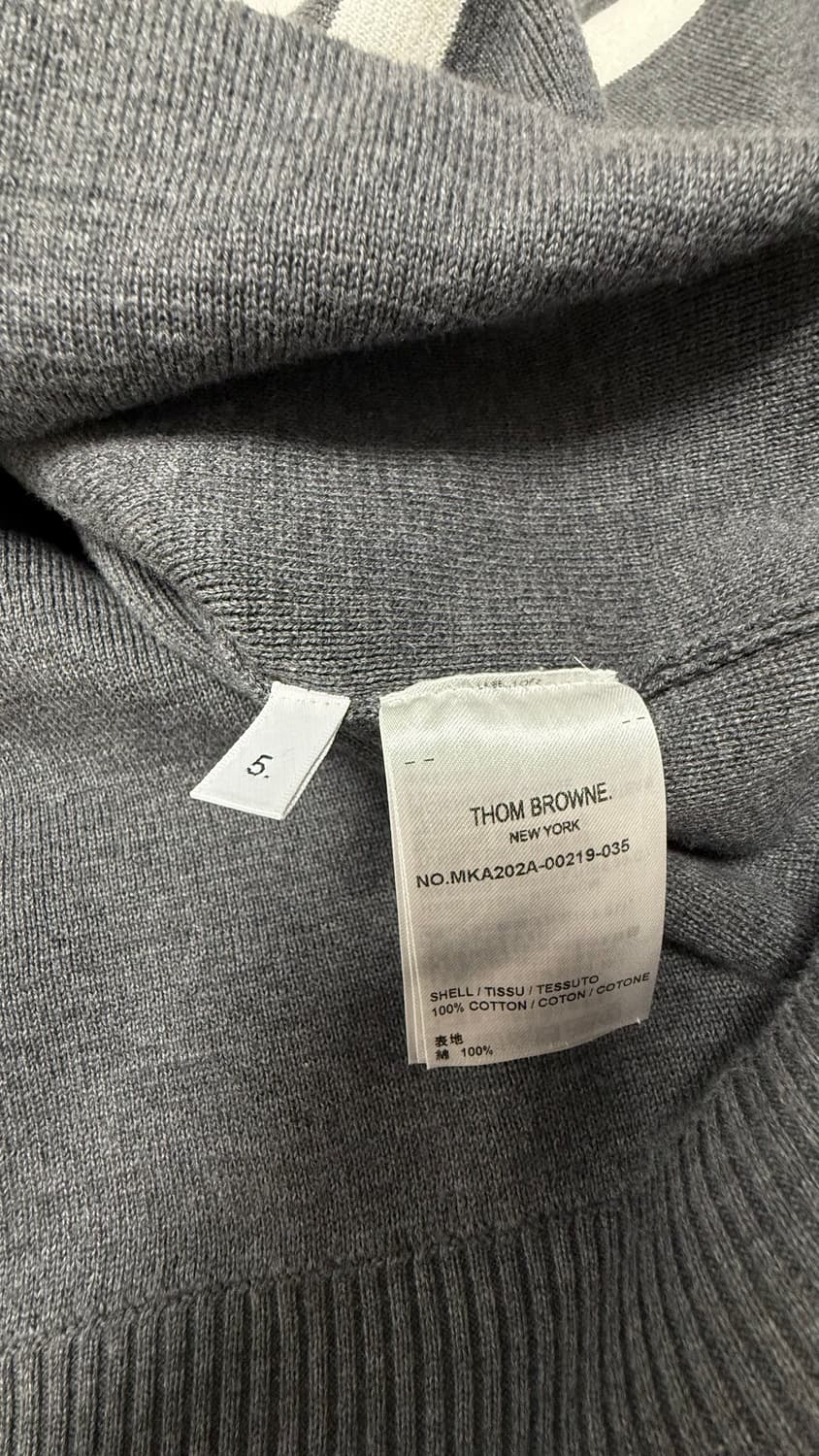 [5] 톰브라운 밀라노스티치 니트 상품이미지2