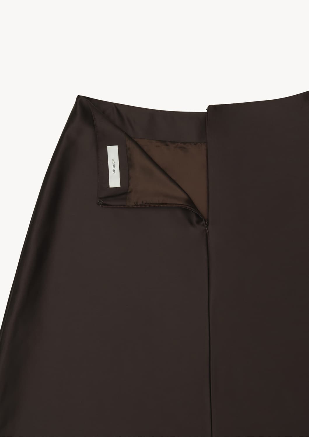 문달 Scallop Skirt in Brown 상품이미지5