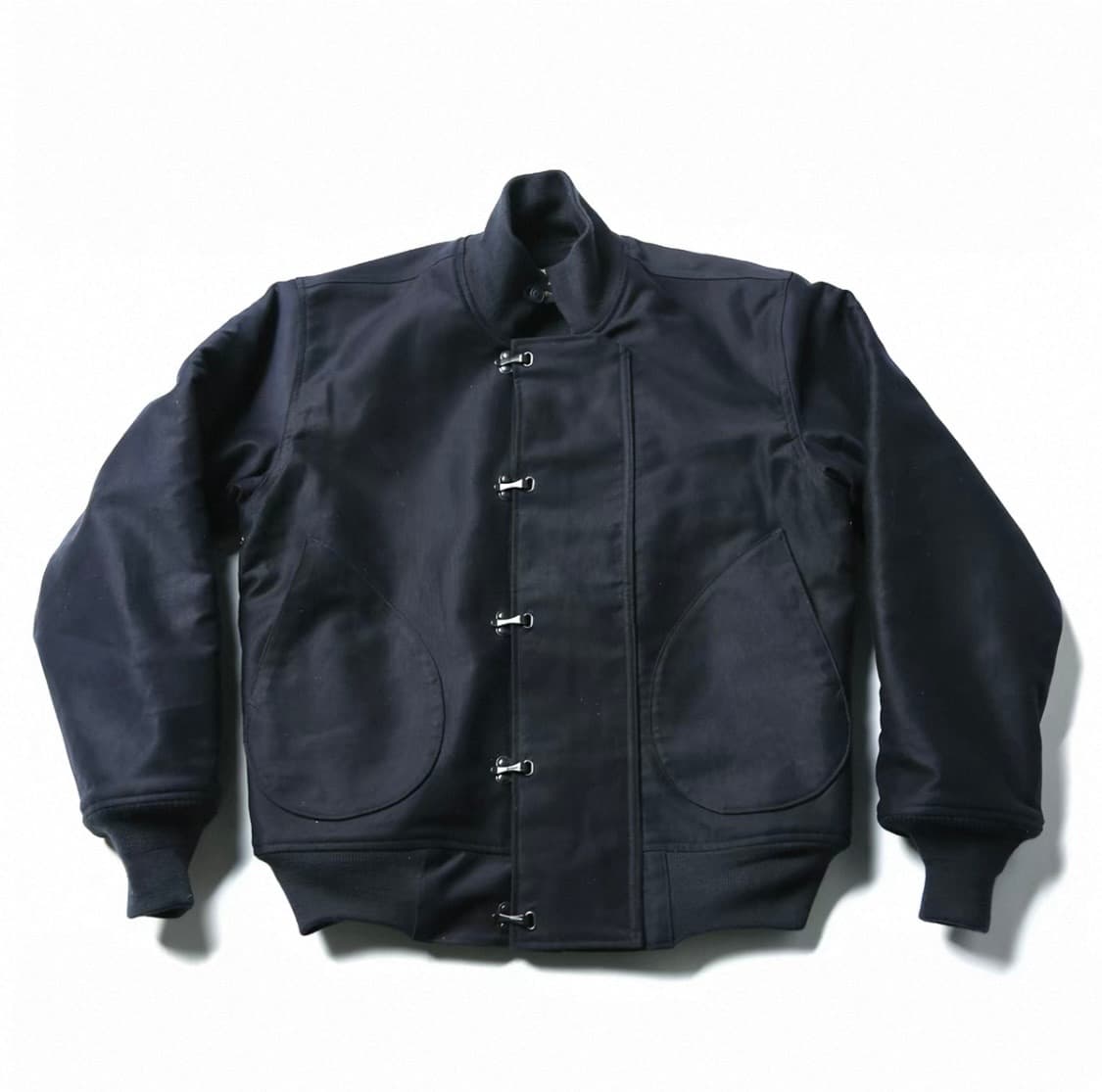 [44, XXL] 브론슨 덱후크 네이비 USN 자켓 새상품 상품이미지1