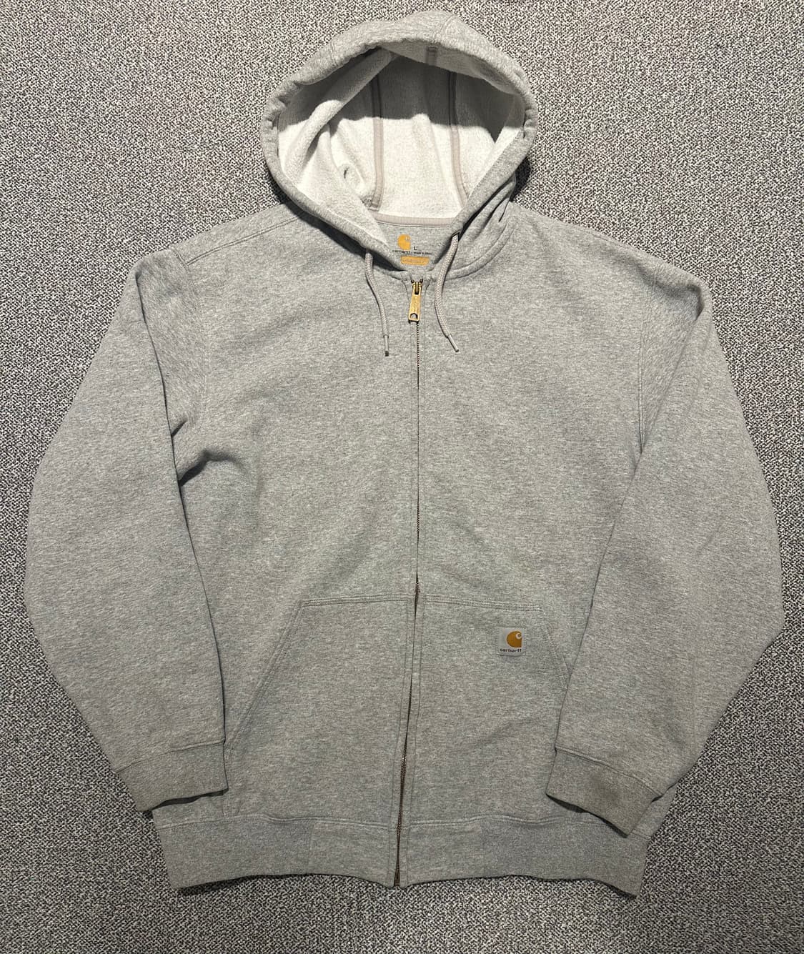칼하트 오리지널핏 후드집업 그레이 L 상품이미지1