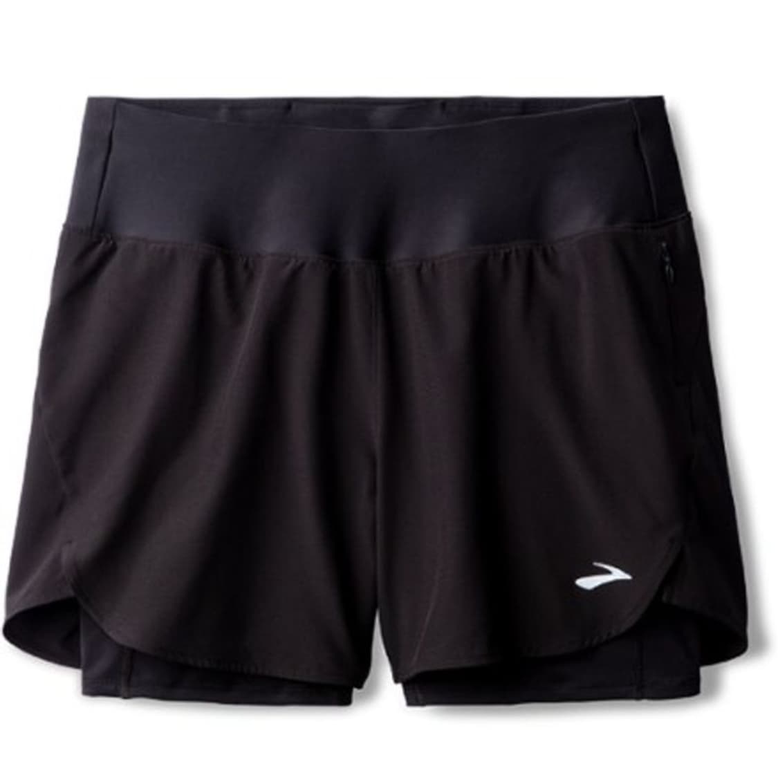 LF 브룩스 체이서 5 2-IN-1 쇼츠 여성용 블랙 S사이즈 미착용 상품이미지1