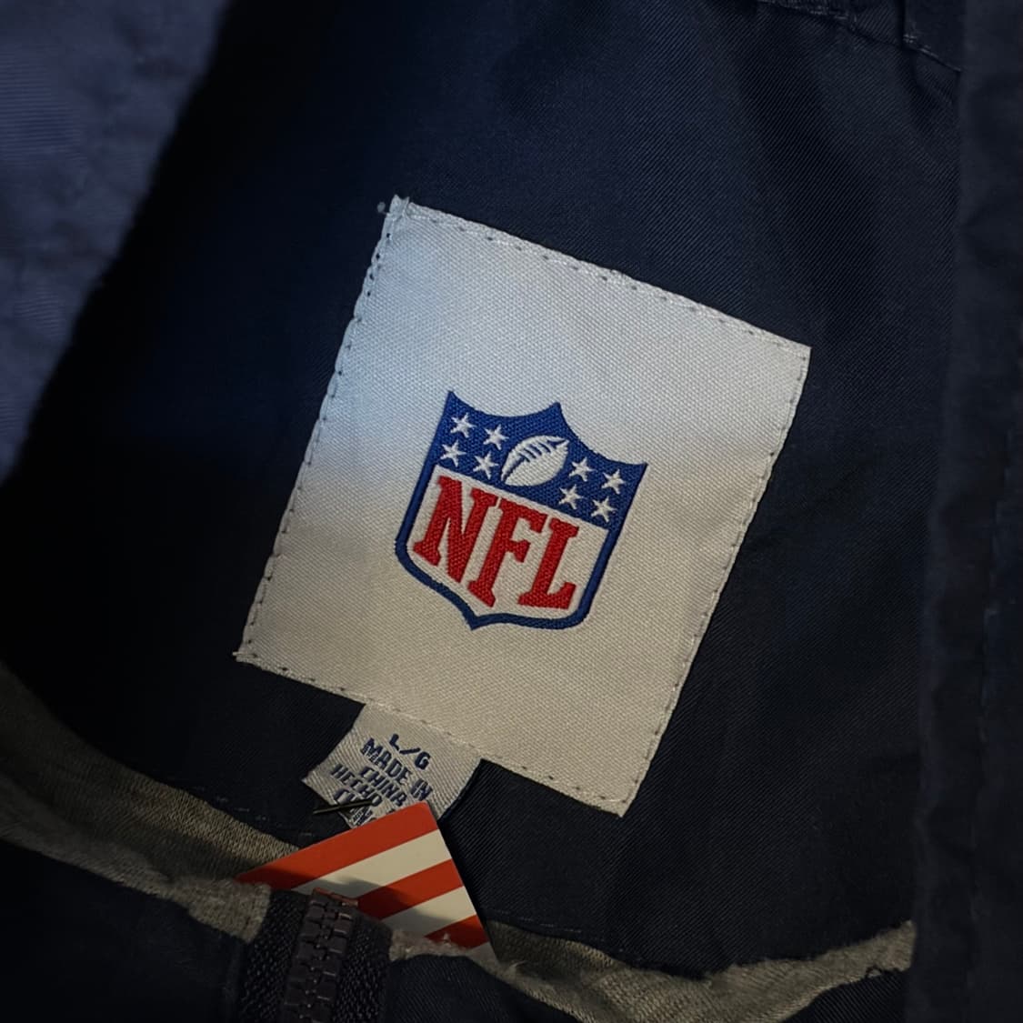 00s USA 미국 빈티지 NFL 달라스 아노락 바람막이 상품이미지5