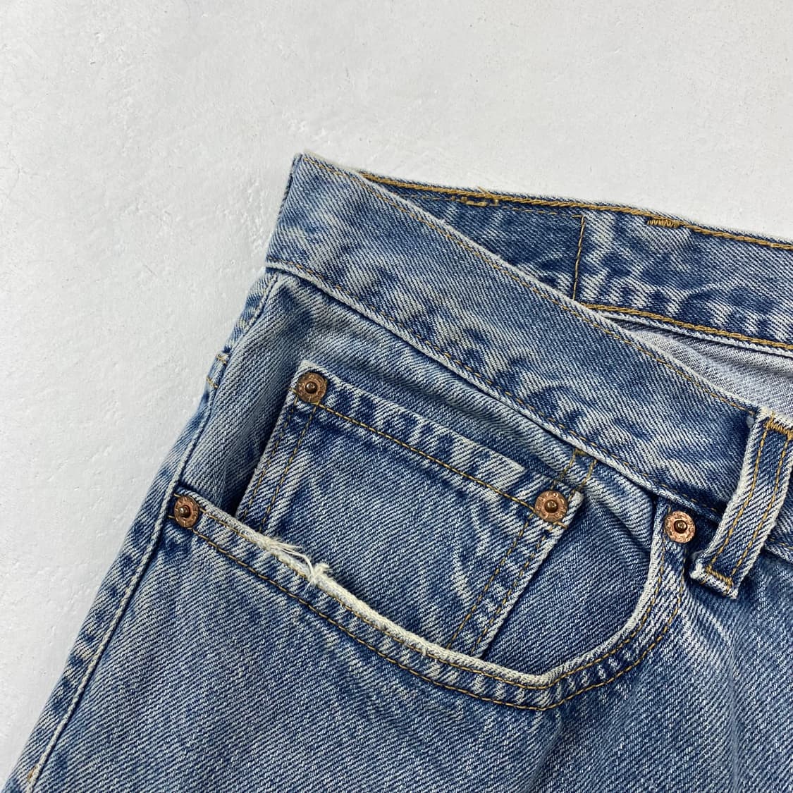 리바이스 560 빈티지 와이드 데님 진 (37) 상품이미지9