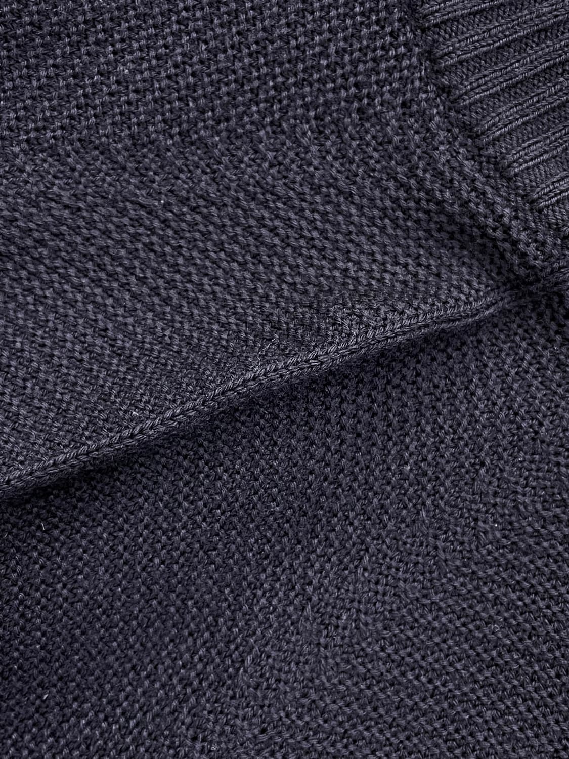 아르마니/딥퍼플 반집업니트티(S) 상품이미지4