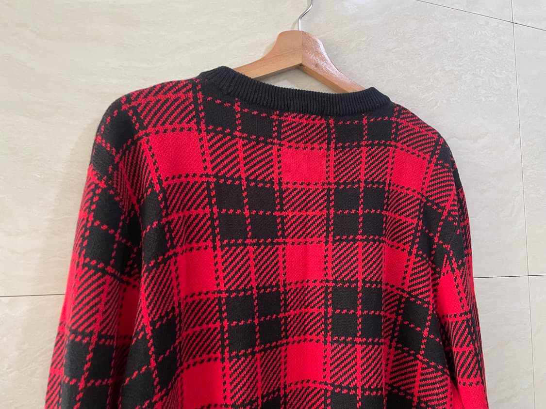 GU / 체크니트, 남성니트 / XL 상품이미지6