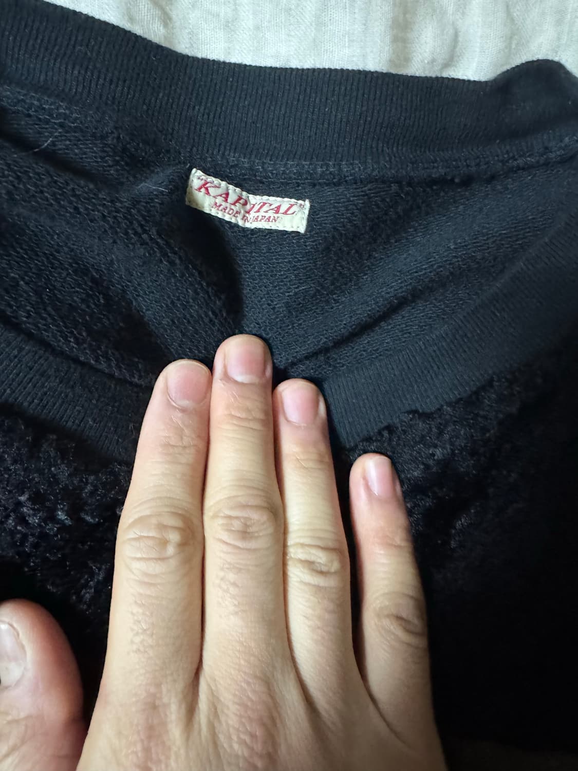 캐피탈 퍼 그리즐리 맨투맨 3사이즈 상품이미지2