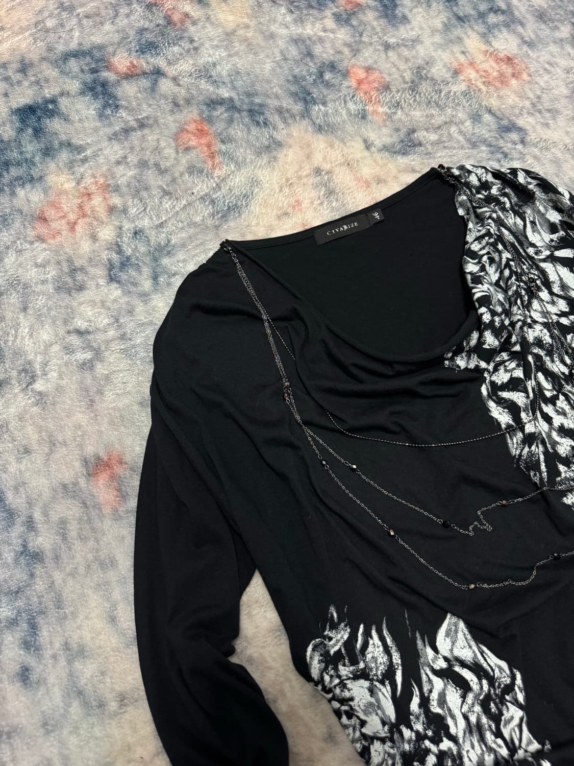Civarize necklace layered leopard cut se 상품이미지3