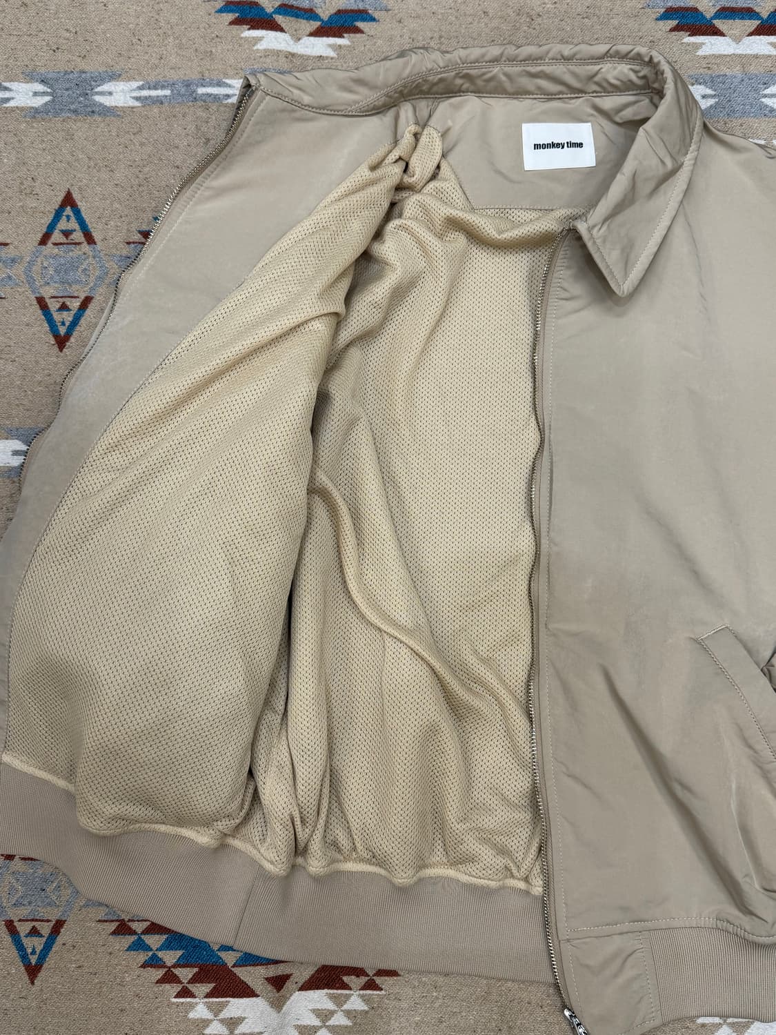[L] 몽키 타임 OCTA 빈티지 봄버 자켓  상품이미지6