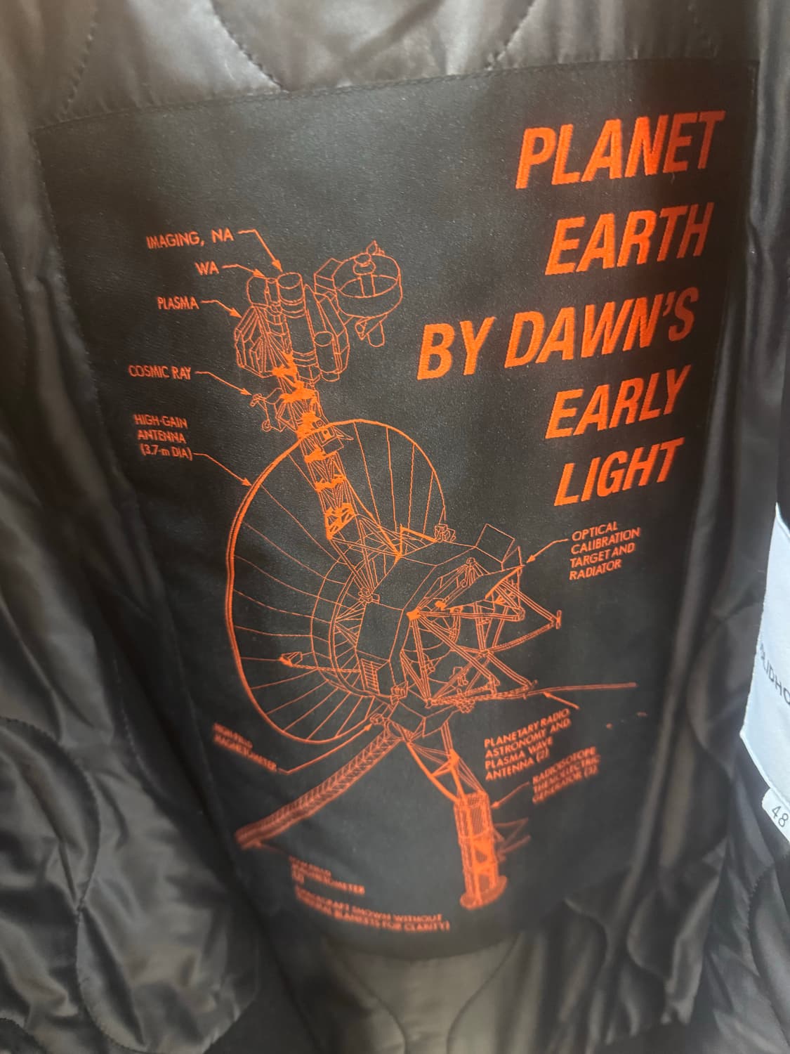 48/100 정품 솔리드옴므 레이어드후드 마윈 자켓 내피 팝니다 상품이미지2