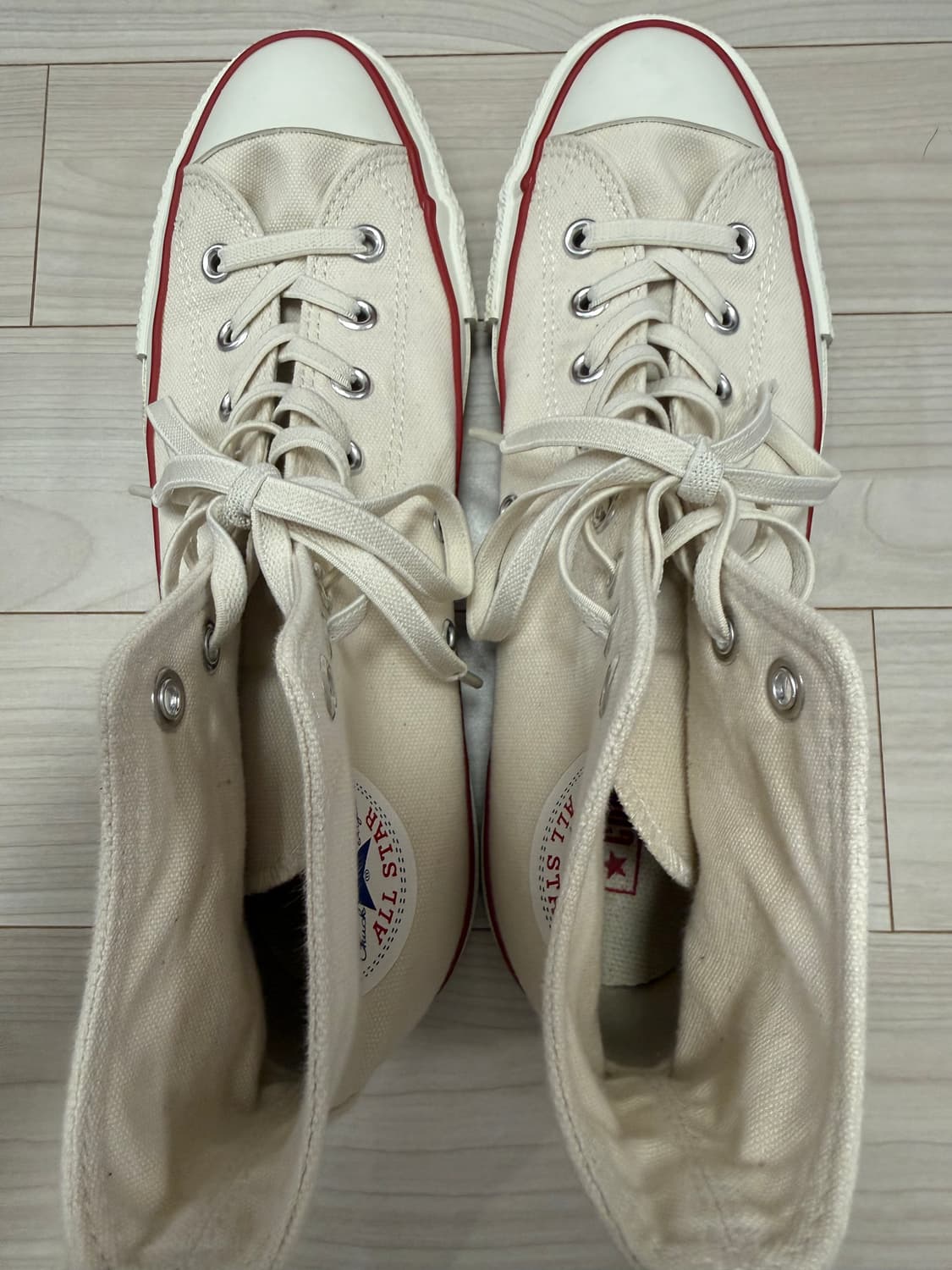 컨버스 올스타 제이 하이 내추럴 화이트 270사이즈 상품이미지2