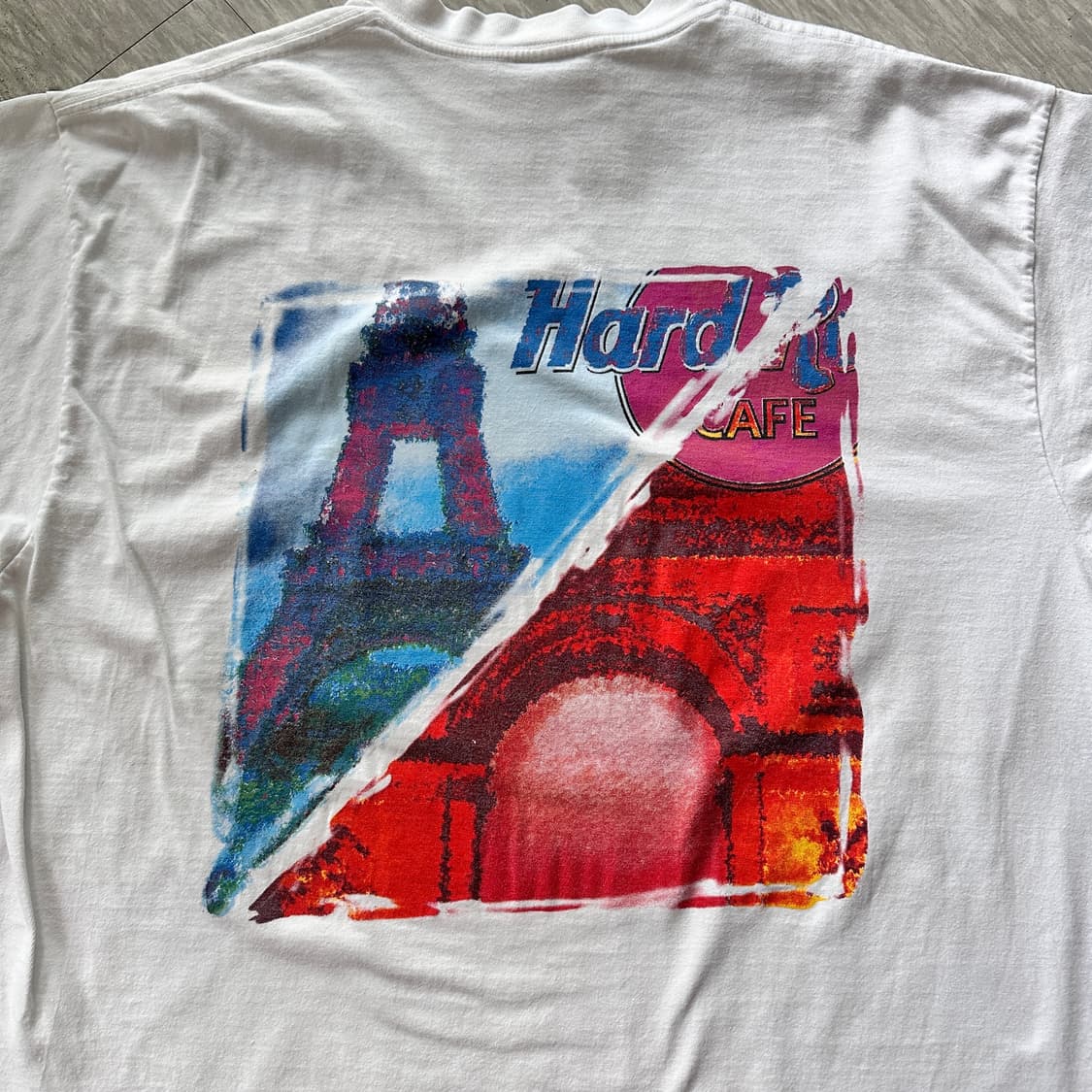 하드락카페 빈티지 반팔티 PARIS XL 상품이미지2