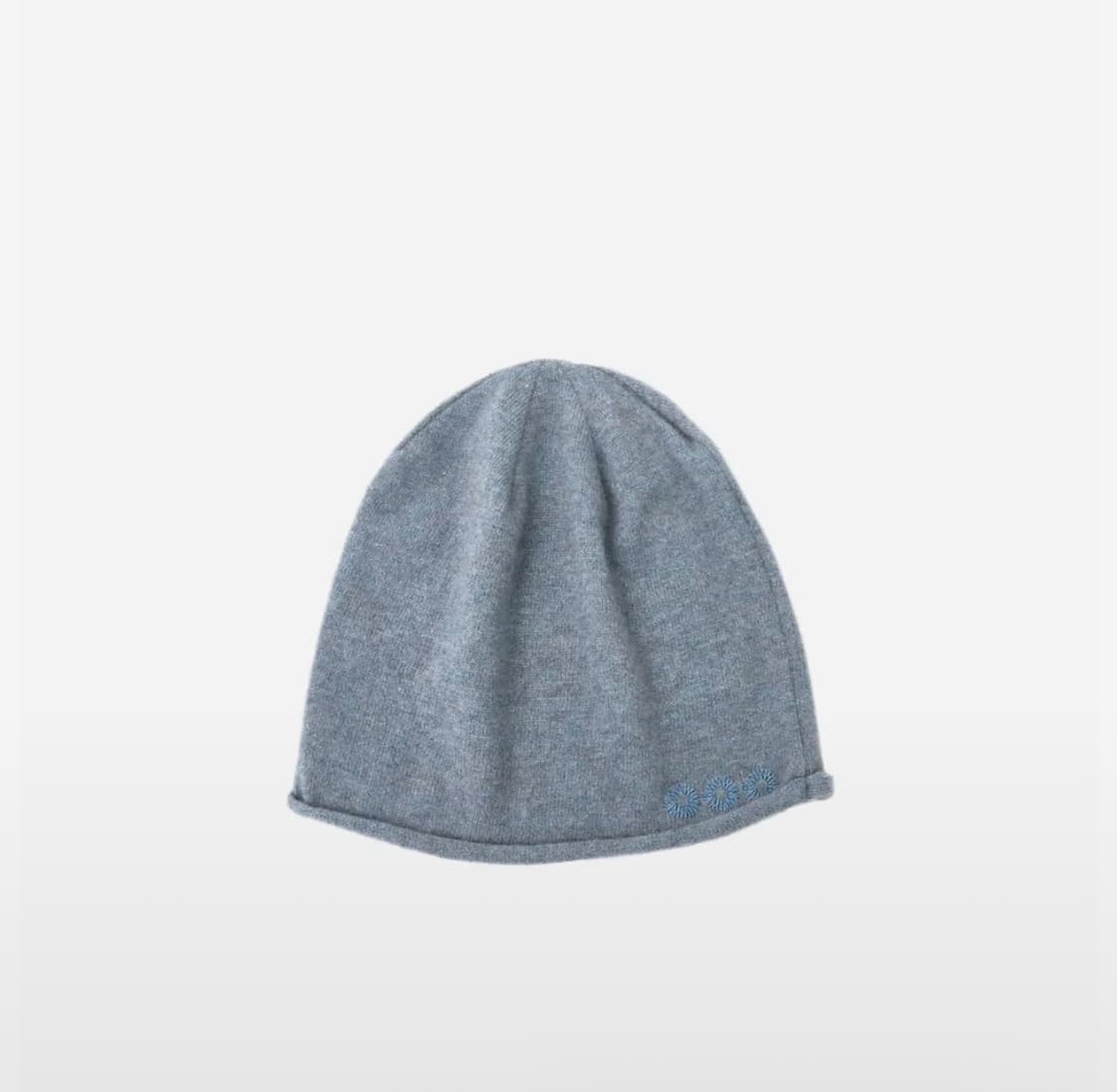 999휴머니티 오버핏 롤 비니 인디블루 상품이미지3