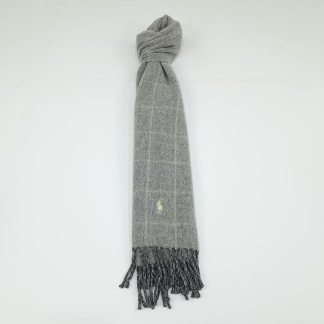 폴로 랄프로렌 윈도우페인 헤링본 양면 목도리 머플러 (MZ482) 상품이미지2