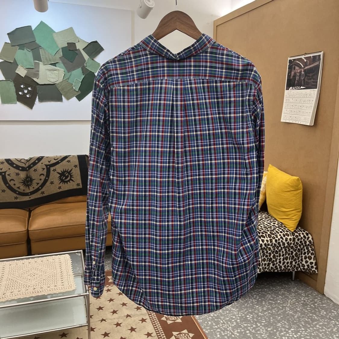 폴로 랄프로렌 올드스쿨 컨트리 빈티지 체크 셔츠 L C09999 상품이미지4