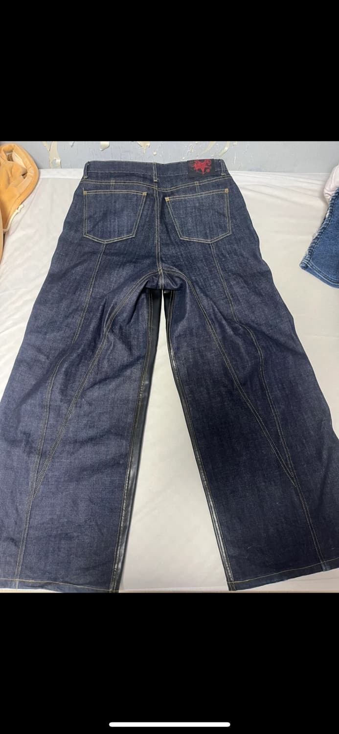 에모스탠스클럽 하프 레더 생지 팬츠 상품이미지3