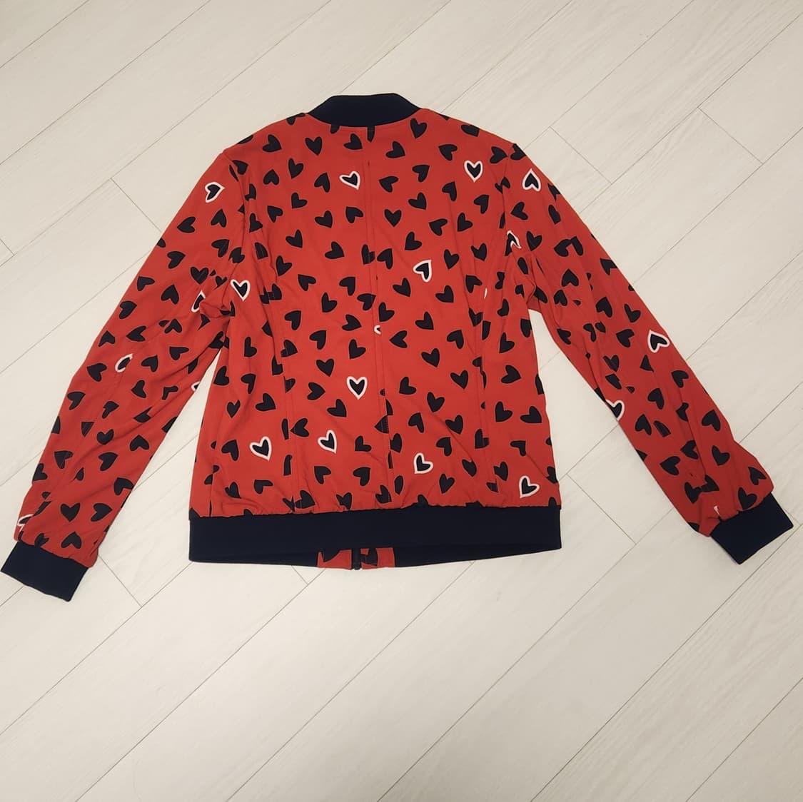 Elle golf 하트 트레이닝 집업 상품이미지2