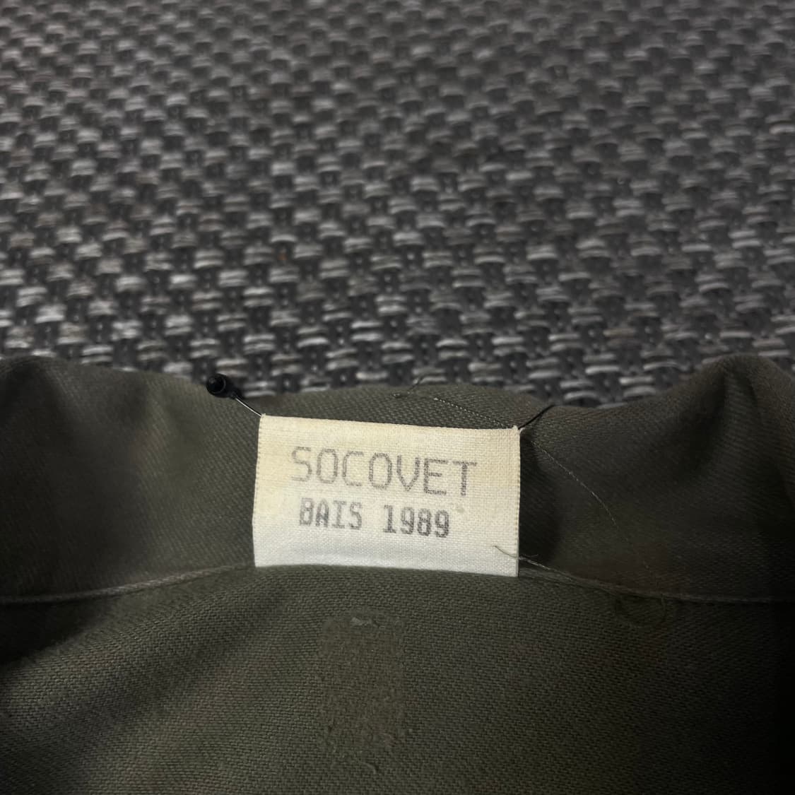 빈티지 밀리터리 카키 디테일 자켓 88 L 상품이미지5