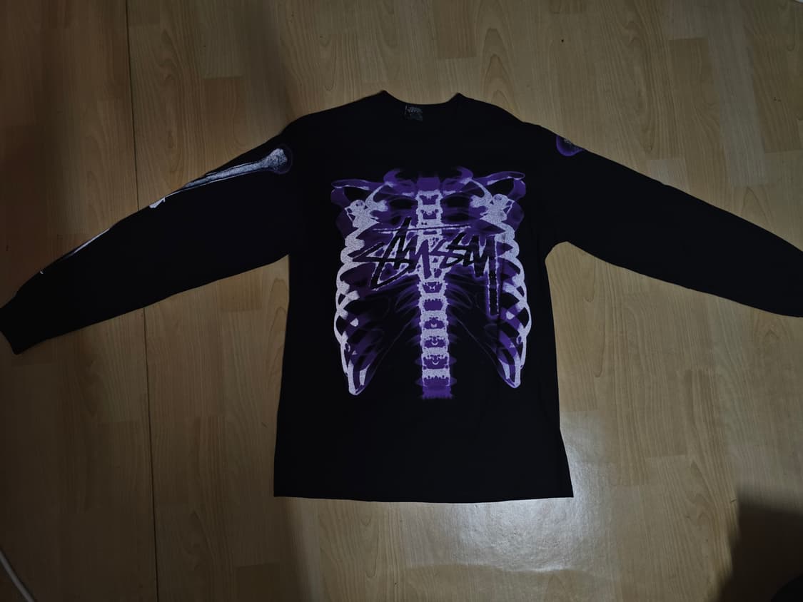 스투시 립 케이지 롱슬리브 티셔츠 블랙 M 상품이미지1