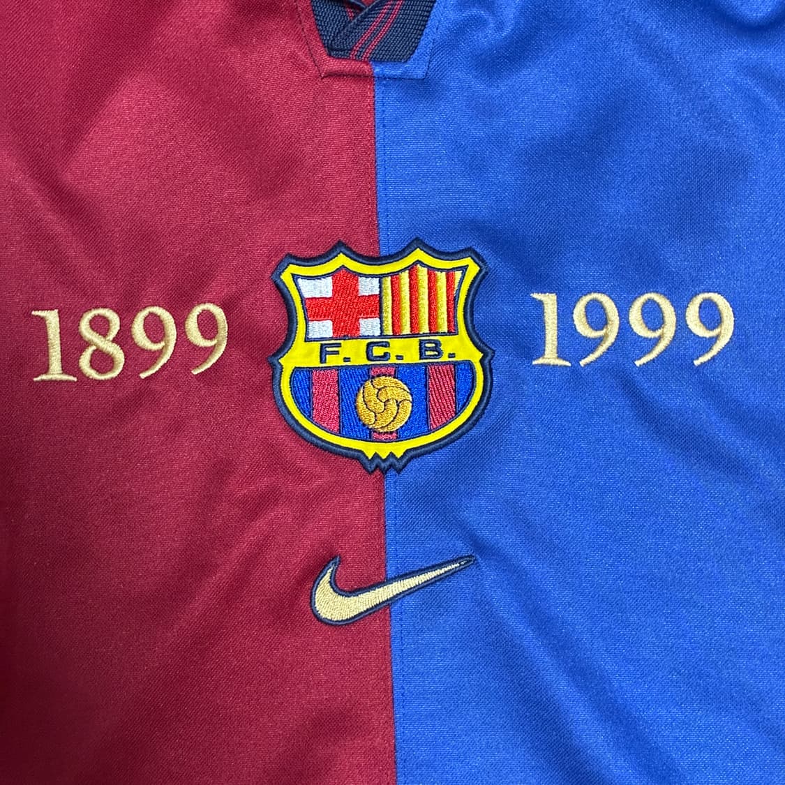 바르셀로나 99-00 100주년 토탈90 유니폼 상품이미지2