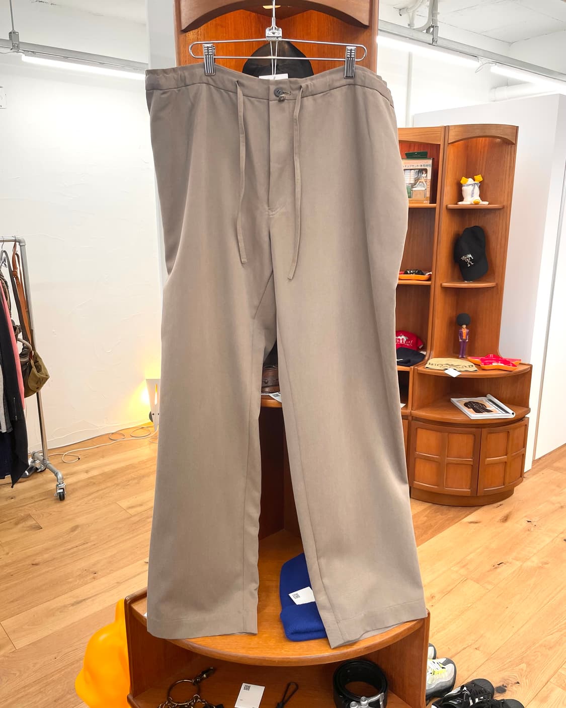 [L] 이세이미야케 루즈핏 드로우 스트링 팬츠 상품이미지3