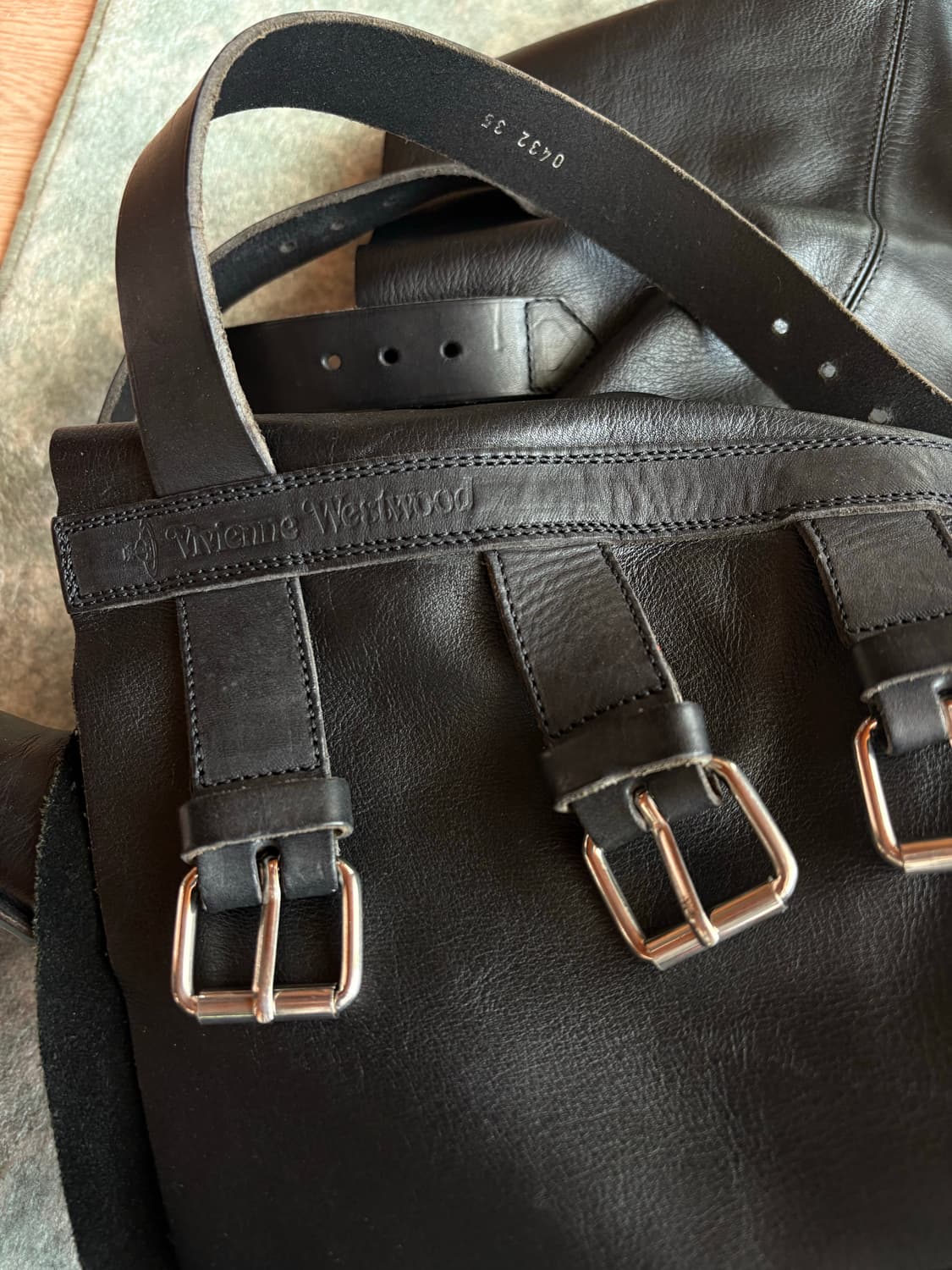 vivienne westwood 비비안웨스트우드 파일럿부츠 상품이미지3