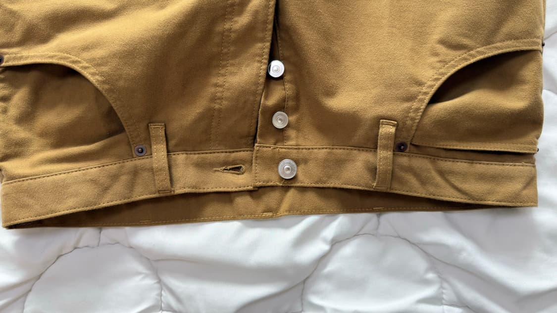 Husbands paris 허즈밴드 파리 몰스킨 플레어 팬츠 상품이미지5