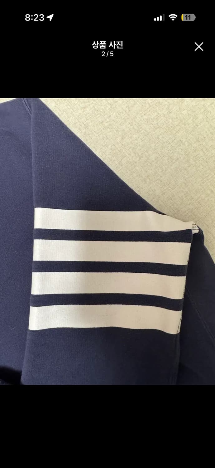 톰브라운 맨투맨 2사이즈 상품이미지2