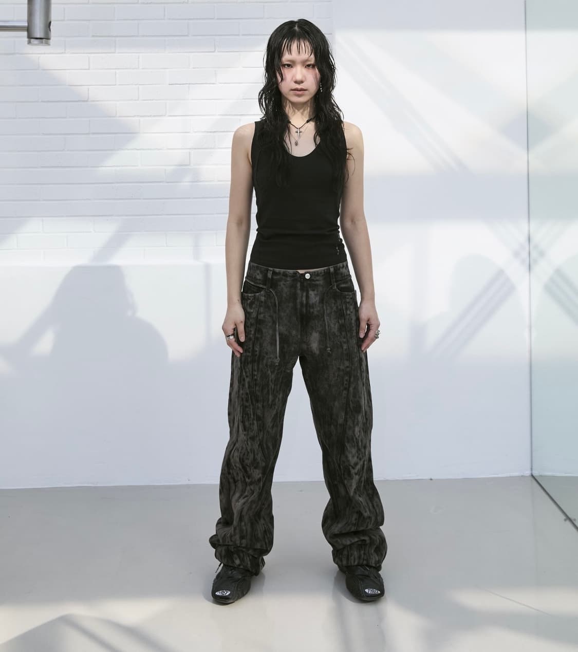 [M] 코스트 퍼 킬로 COCOON DENIM PANTS GREY 상품이미지2