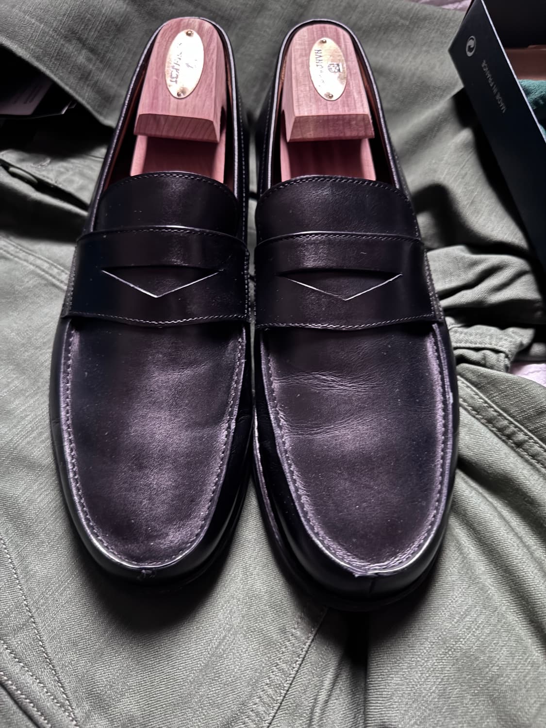 파라부트 아도니스 로퍼 uk8 블랙  상품이미지5