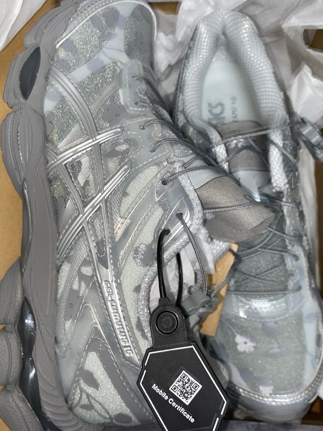 아식스 x 세실리에 반센 젤 큐물러스 16 그레이 상품이미지1