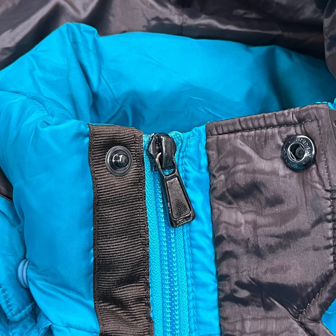 [정품/L] 타이틀리스트 블루 패딩 점퍼 후드 탈부착 b16 상품이미지7