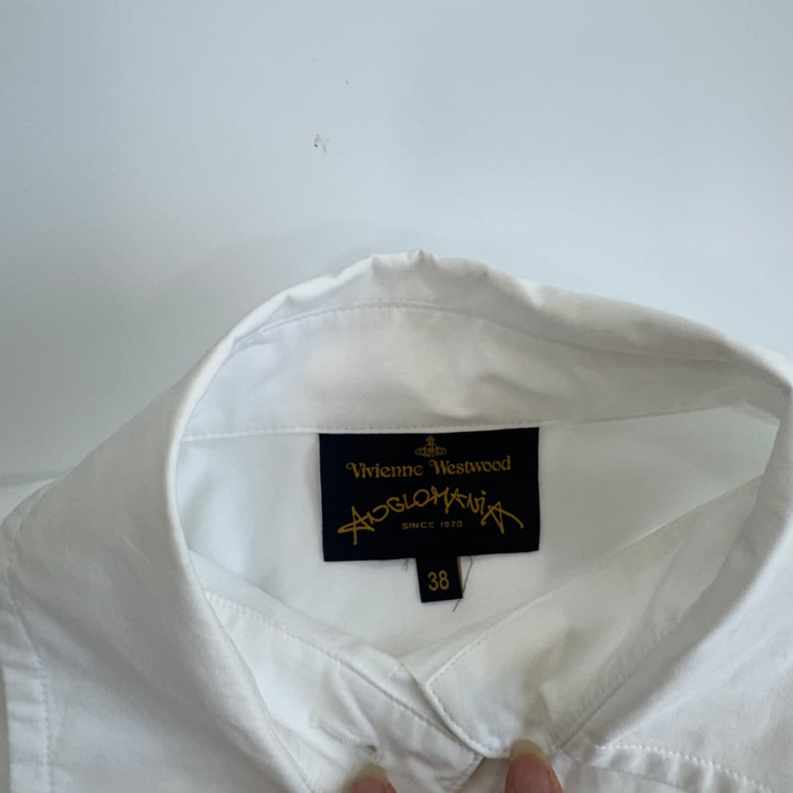 Vivienne Westwood 비비안웨스트우드 크롭 화이트 셔츠  상품이미지5