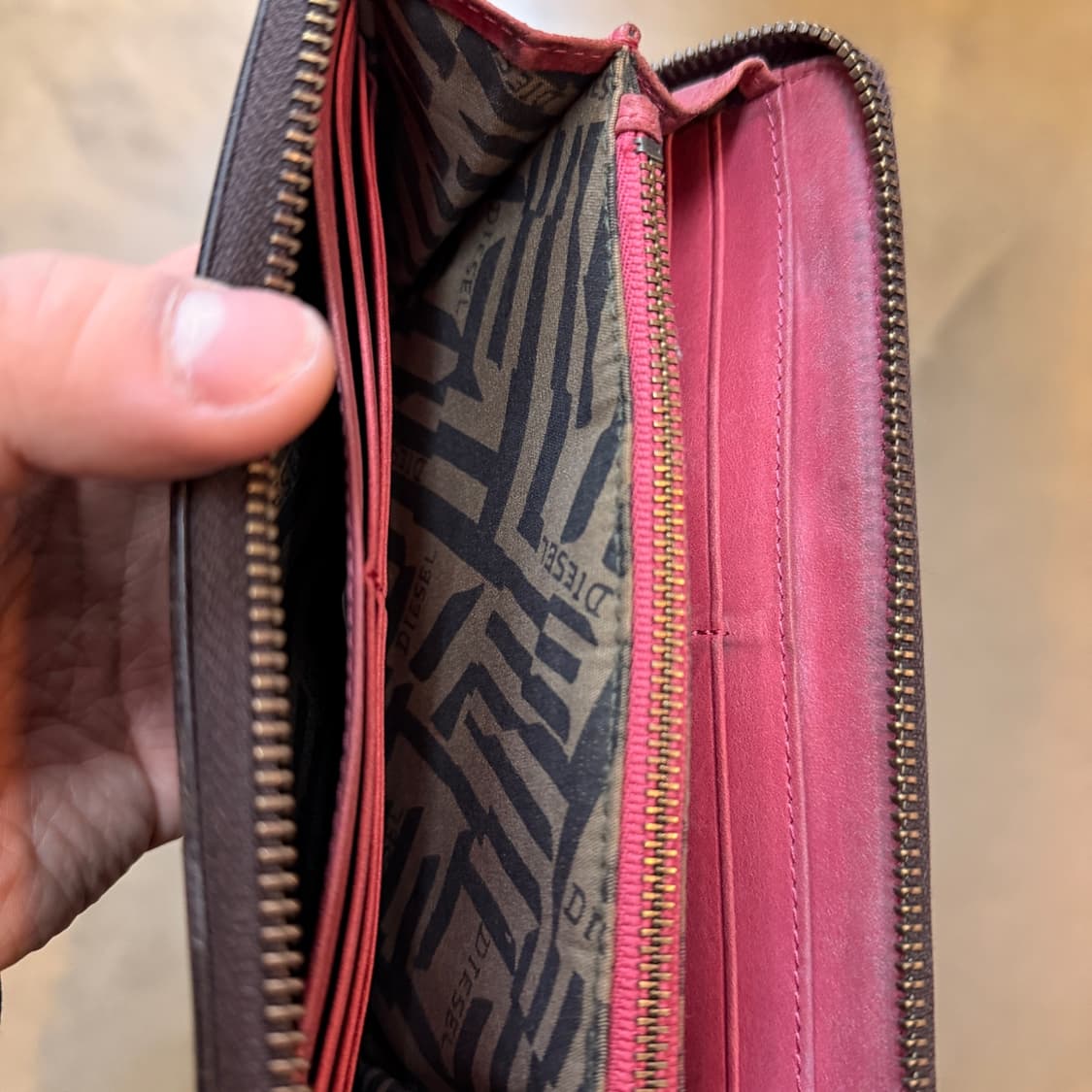 디젤 레더 장지갑 상품이미지4