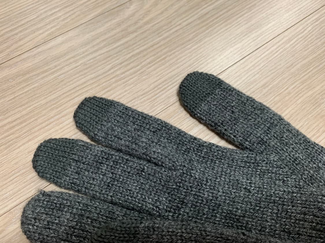 자라 지오메트릭 자카드 장갑 울 케이블 니트 장갑 상품이미지9