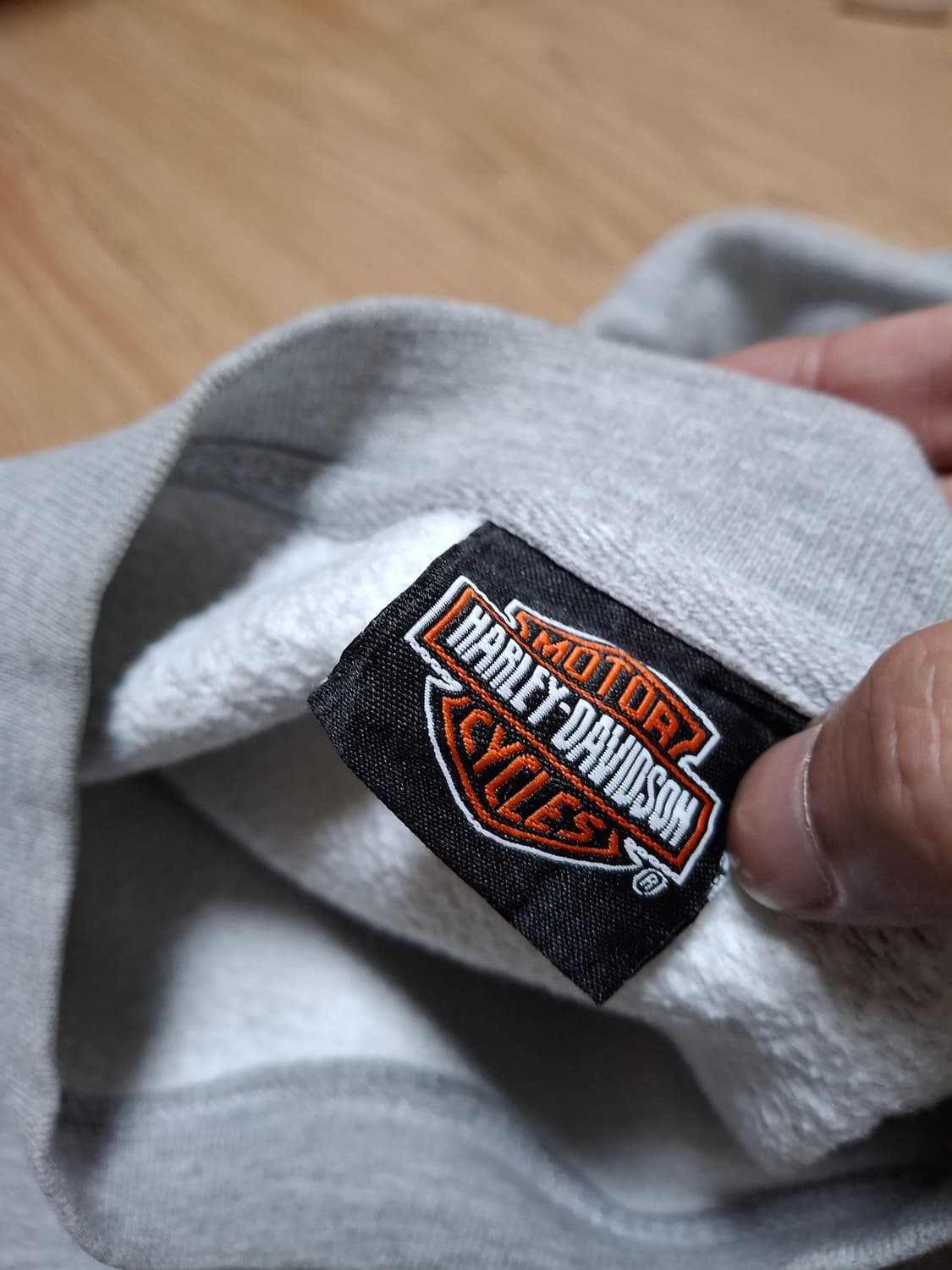 00s 할리데이비슨 feel the thunder 라이트닝 썬더 스웻 상품이미지6