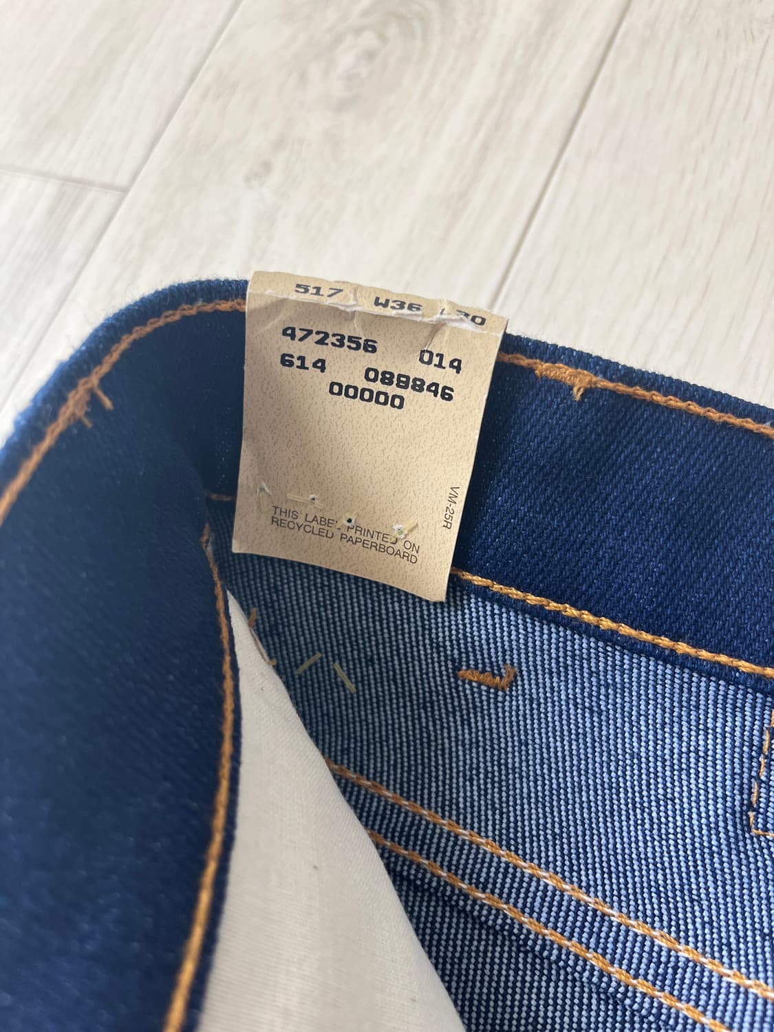 리바이스 levis 90s 517 부츠컷 리지드 오렌지탭 36X30 상품이미지7