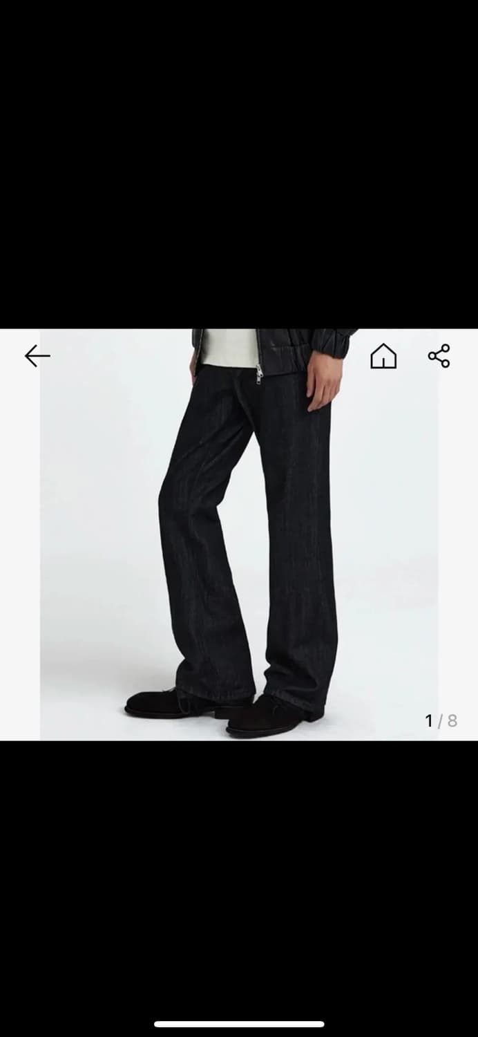 유스 플레어드 데님(블랙) 상품이미지1