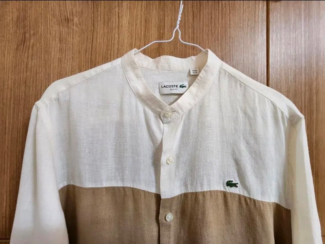 (100)라코스테 린넨 셔츠 상품이미지2