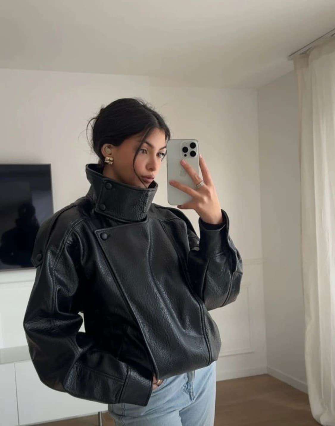 자라 페이크레더 상품이미지1