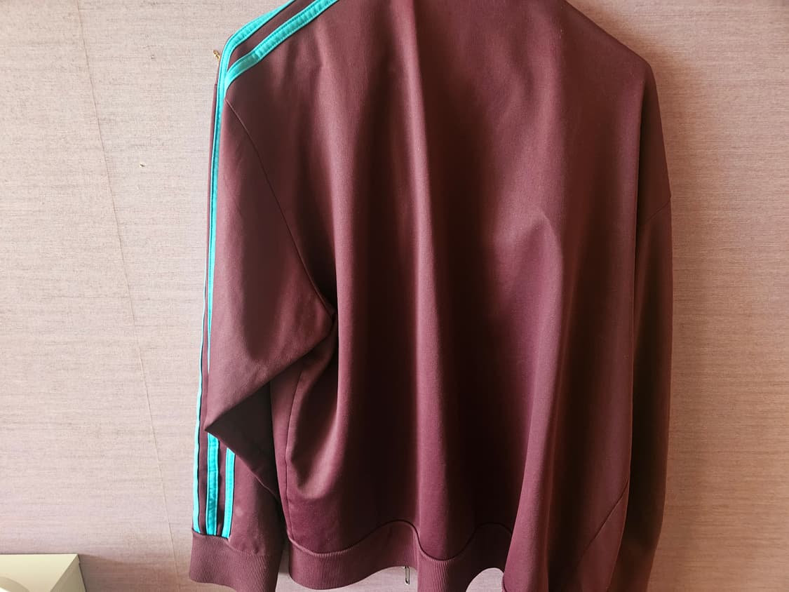 아디다스 구 파이어버드 버건디 아쿠아 저지110사이즈 희귀사이즈 매물1개 상품이미지3