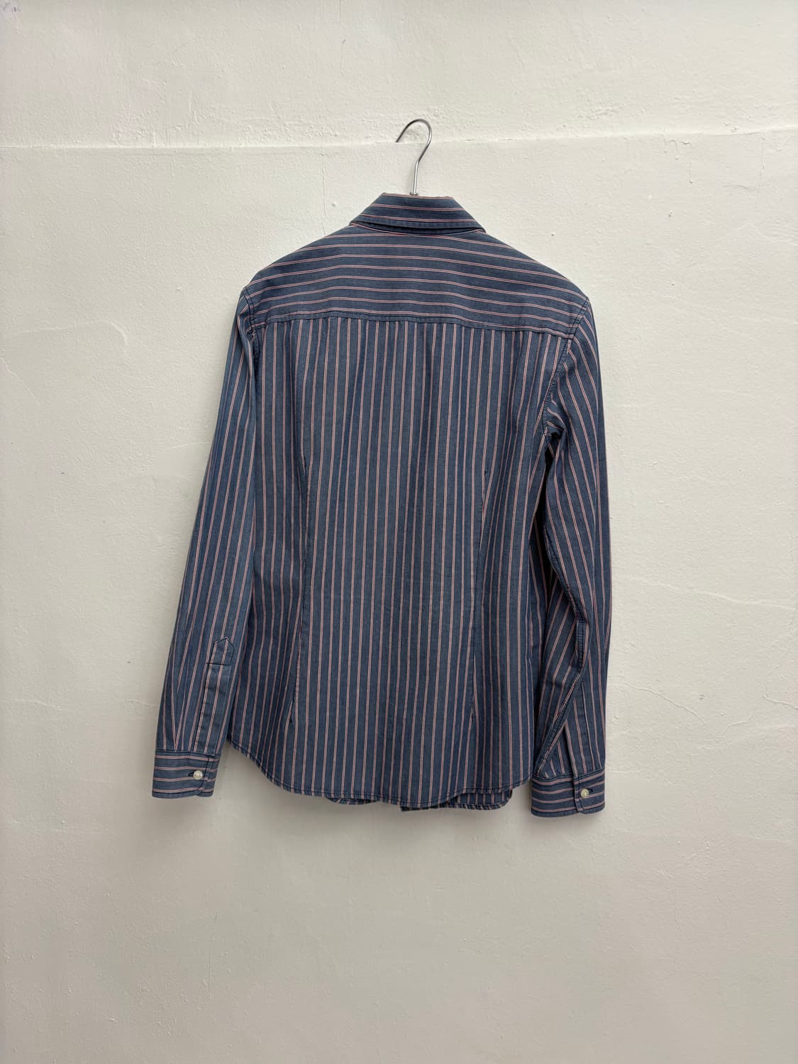 빈티지 아르마니 진 스트라이프 셔츠 상품이미지2