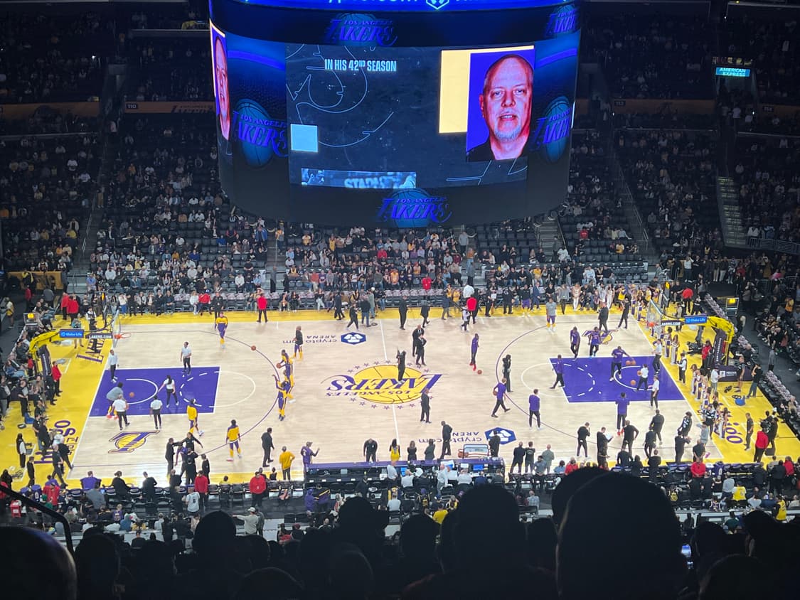 LA Lakers 항공점퍼 블랙 상품이미지7