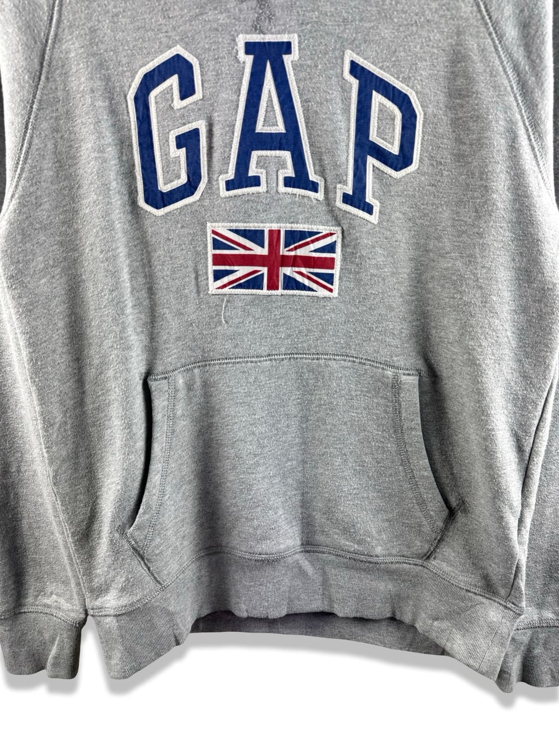 갭 그레이 유니언잭 플래그 후드티2580 상품이미지4